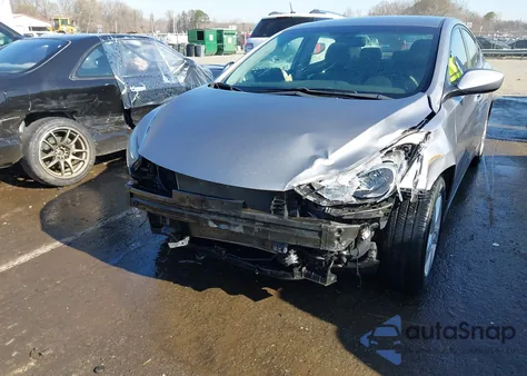 2012 Hyundai Elantra Gls (Ulsan Plant) из США, поврежденный, VIN KMHDH4AE8CU235928